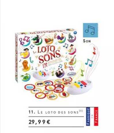 le loto des sons