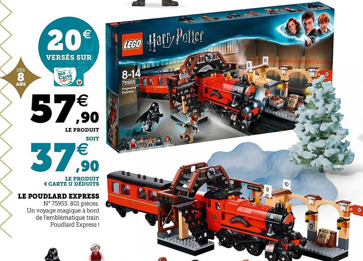 le poudlard express lego harry potter