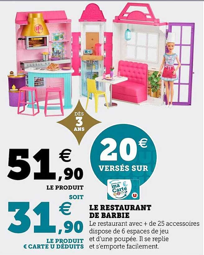 le restaurant de barbie