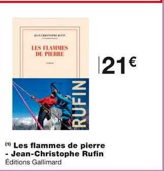 les flammes de pierre - jean-hristophe rufin
