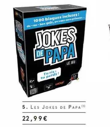 les jokes de papa