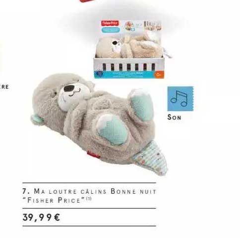 ma loutre câlins bonne nuit "fisher price"