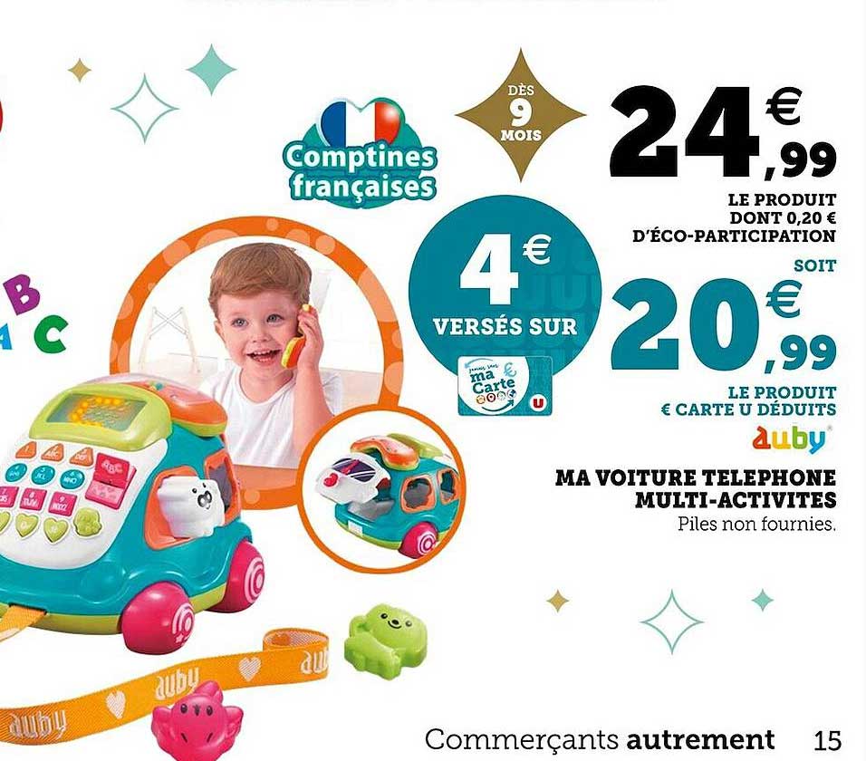 ma voiture téléphone multi-activités