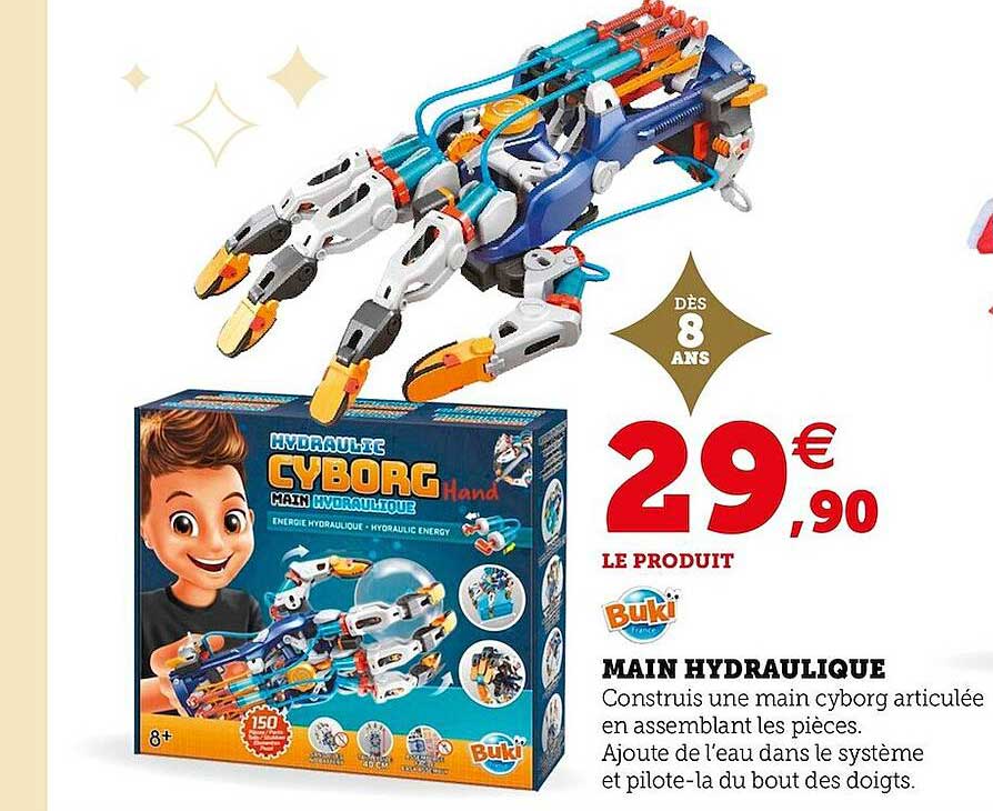 main hydraulique bukï