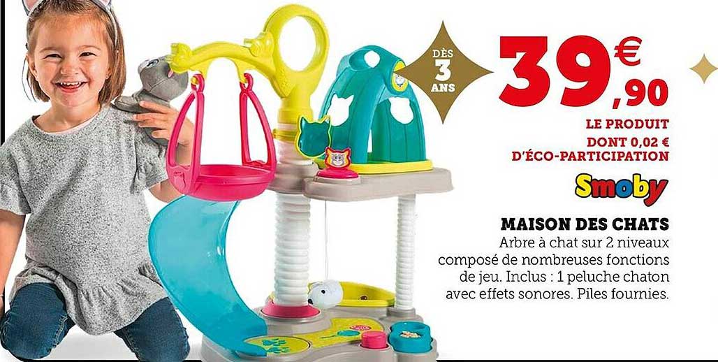 Maison Des Chats Smoby