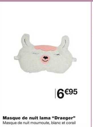 masque de nuit lama "draeger"