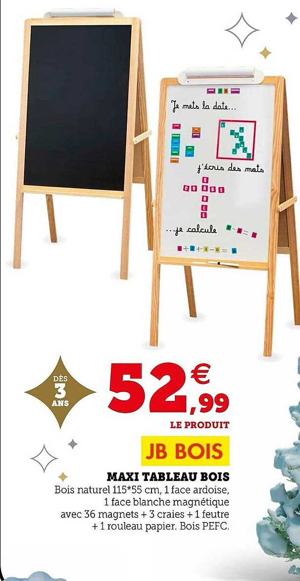 Maxi Tableau Bois Jb Bois