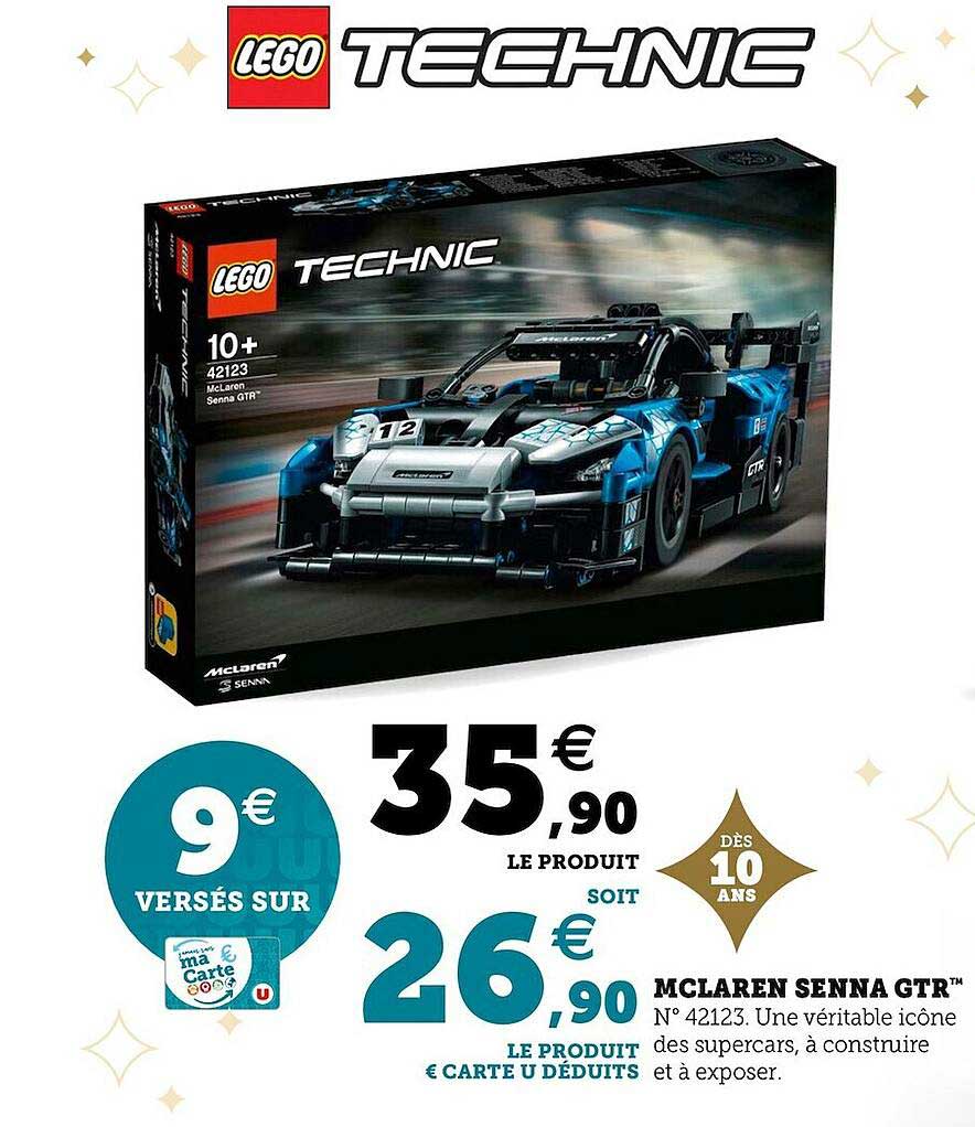 mclaren senna gtr lego technic