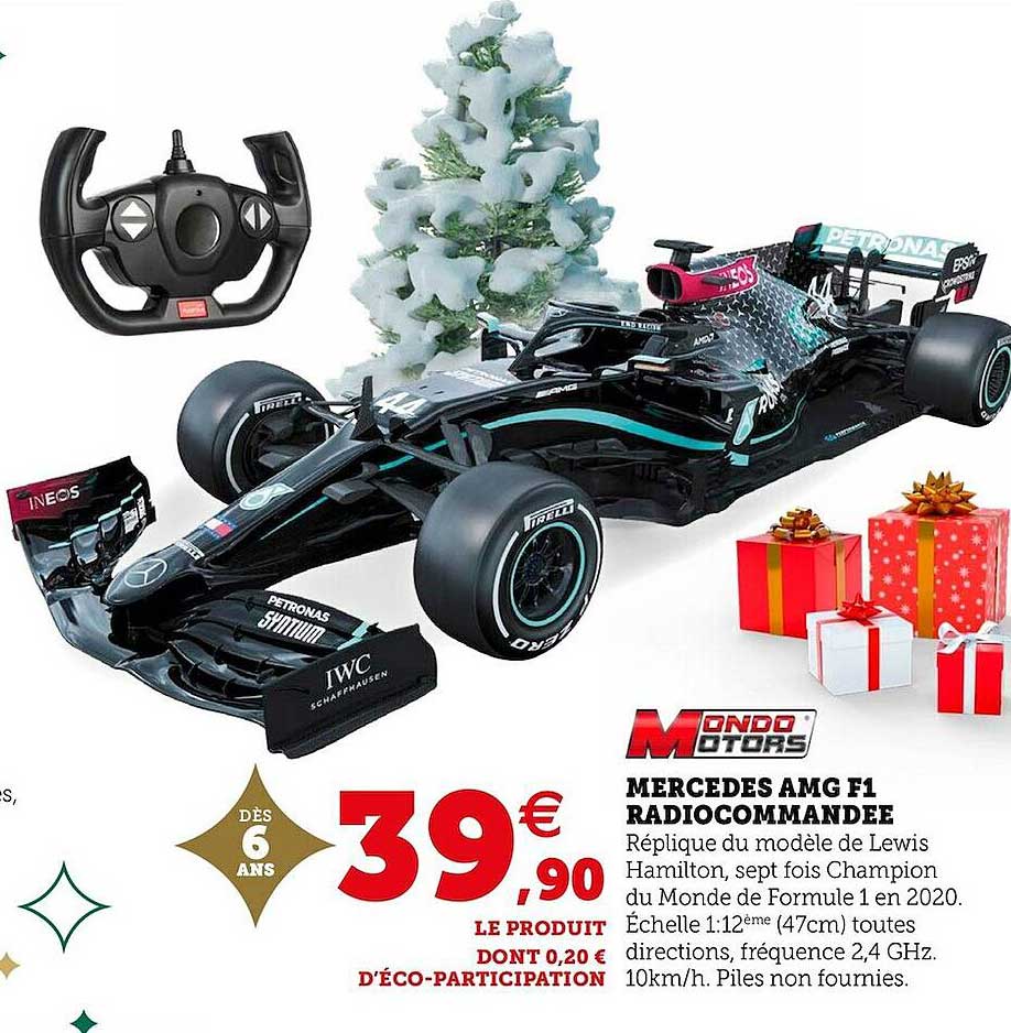 mercedes amg f1 radiocommandée mondo motors