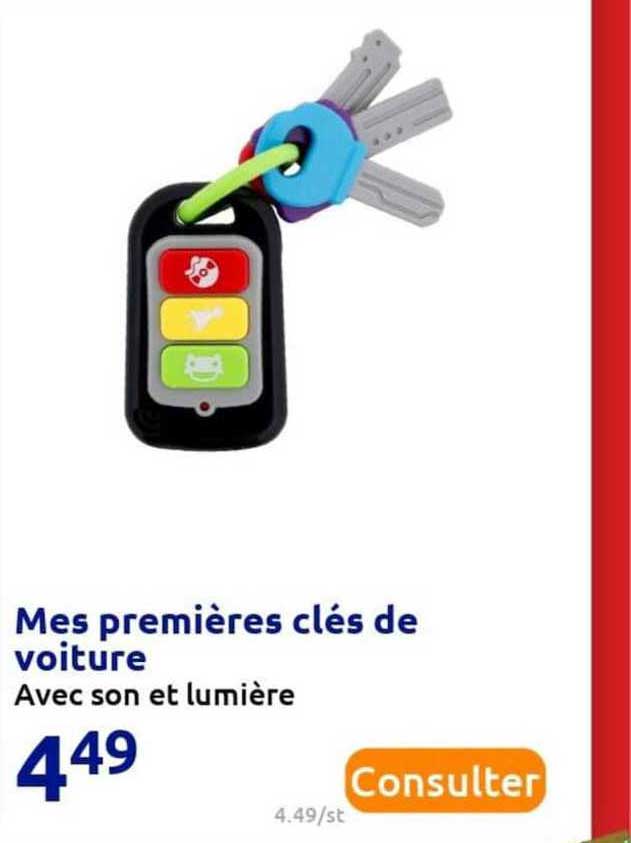 mes premières clés de voiture