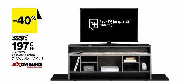 meuble tv kart