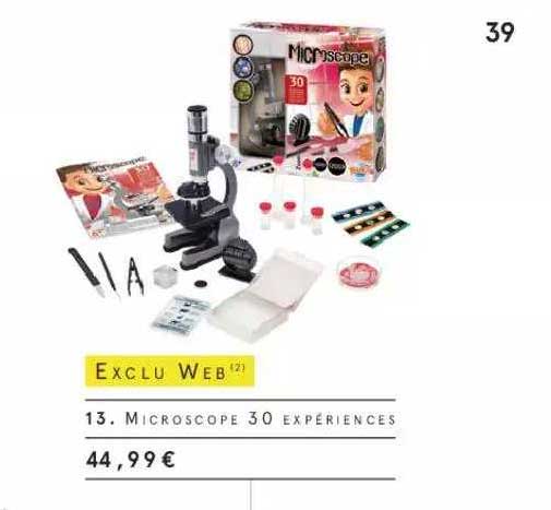 microscope 30 expériences