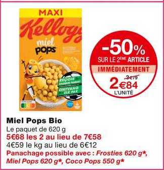 miel pops bio