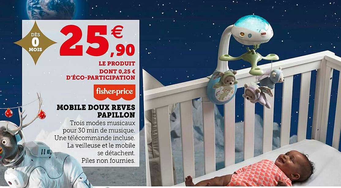 Mobile Doux Rêves Papillon Fisher-price