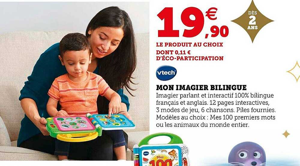 mon imagier bilingue vtech