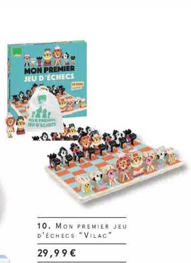 mon premier jeu d'échecs "vilac"