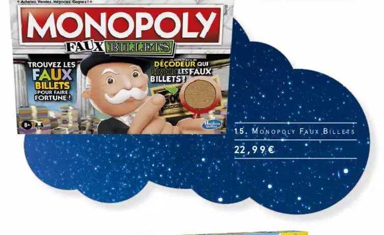 monopoly faux billets