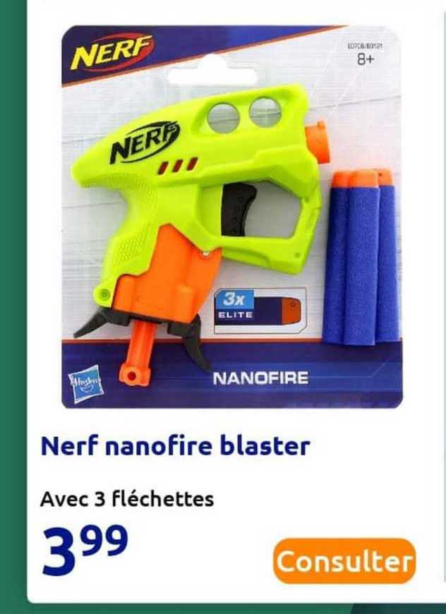 nerf nanofire blaster
