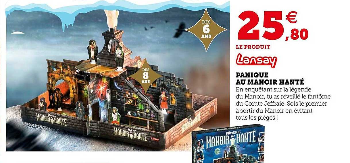 panique au manoir hanté lansay