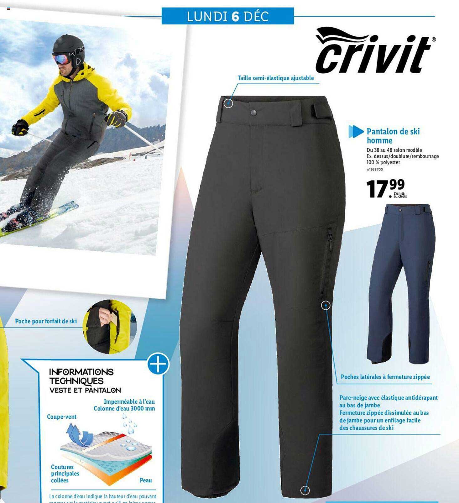 Pantalon De Ski Homme