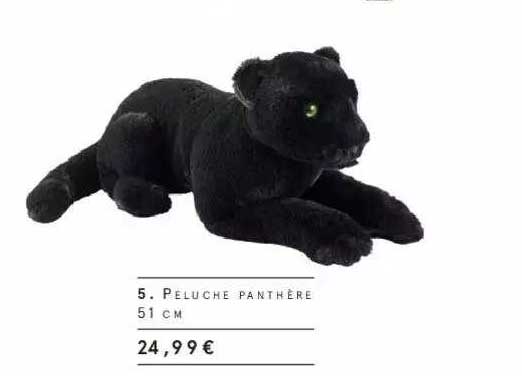peluche panthère 51 cm