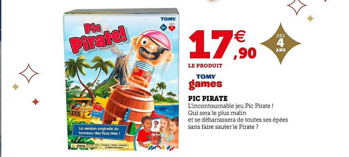 pic pirate tomy games