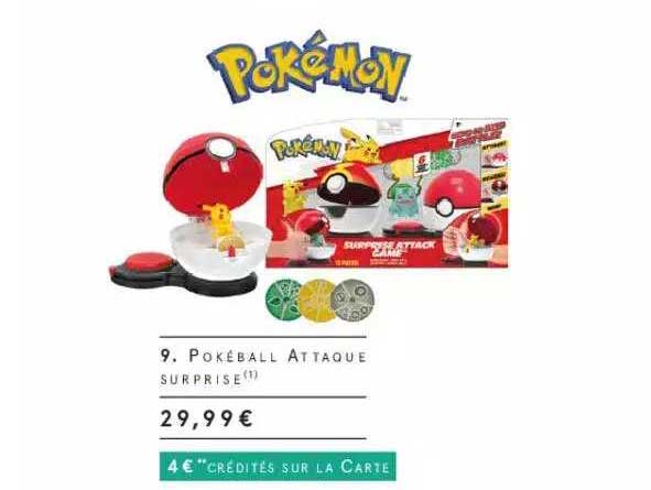 pokéball attaque surprise