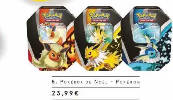 Pokébox De Noël Pokémon