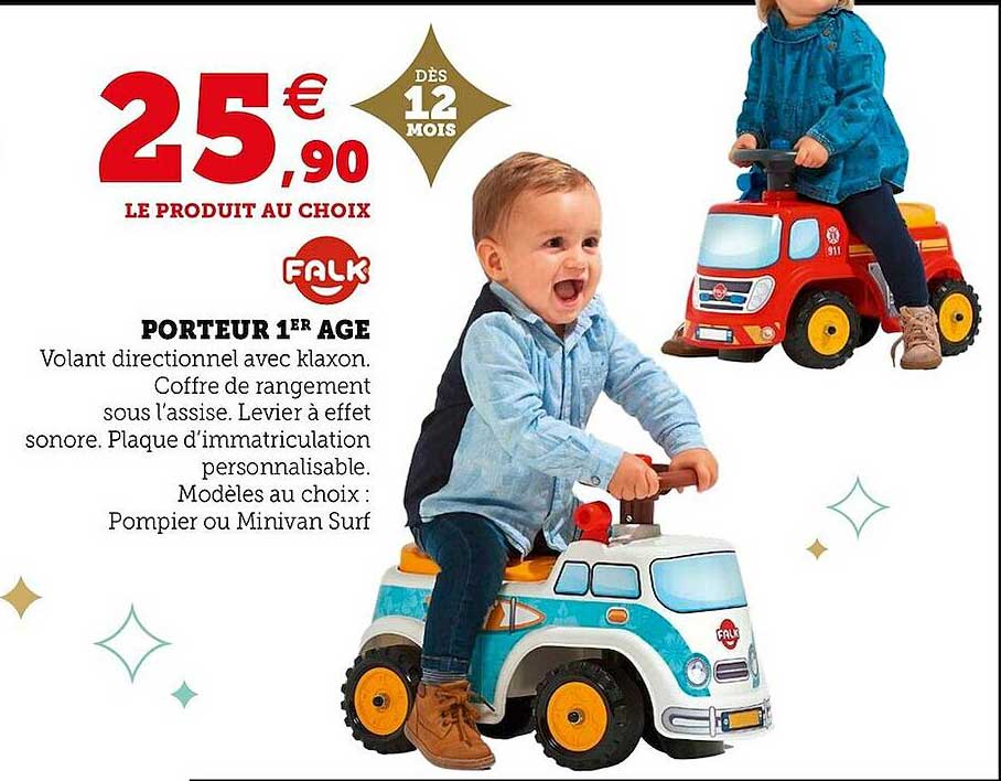 porteur 1er age falk