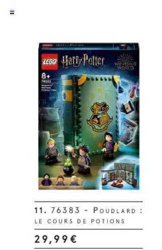 poudlard : le cours de potions