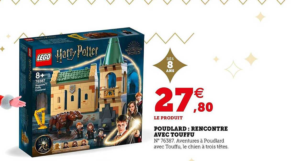poudlard : rencontre avec touffu lego harry potter
