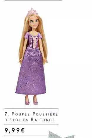 poupée poussière d'étoiles raiponce