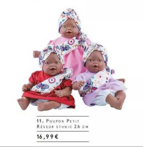 poupon petit rêveur ethnic 26 cm