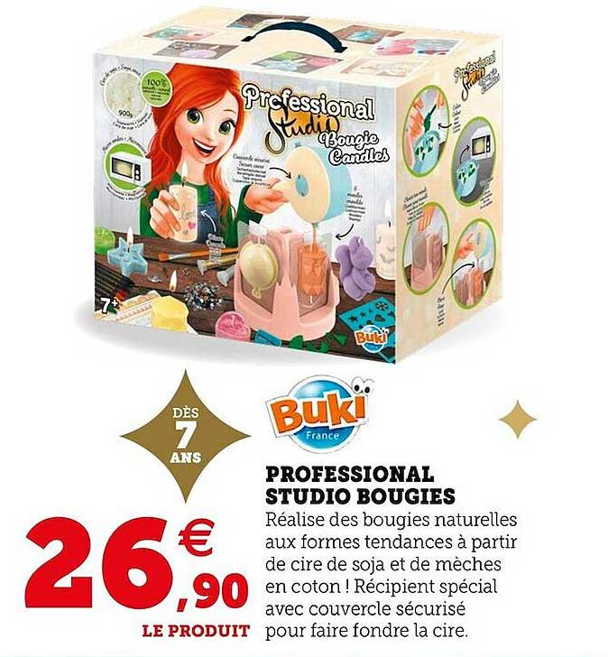 professional studio bougies bukï