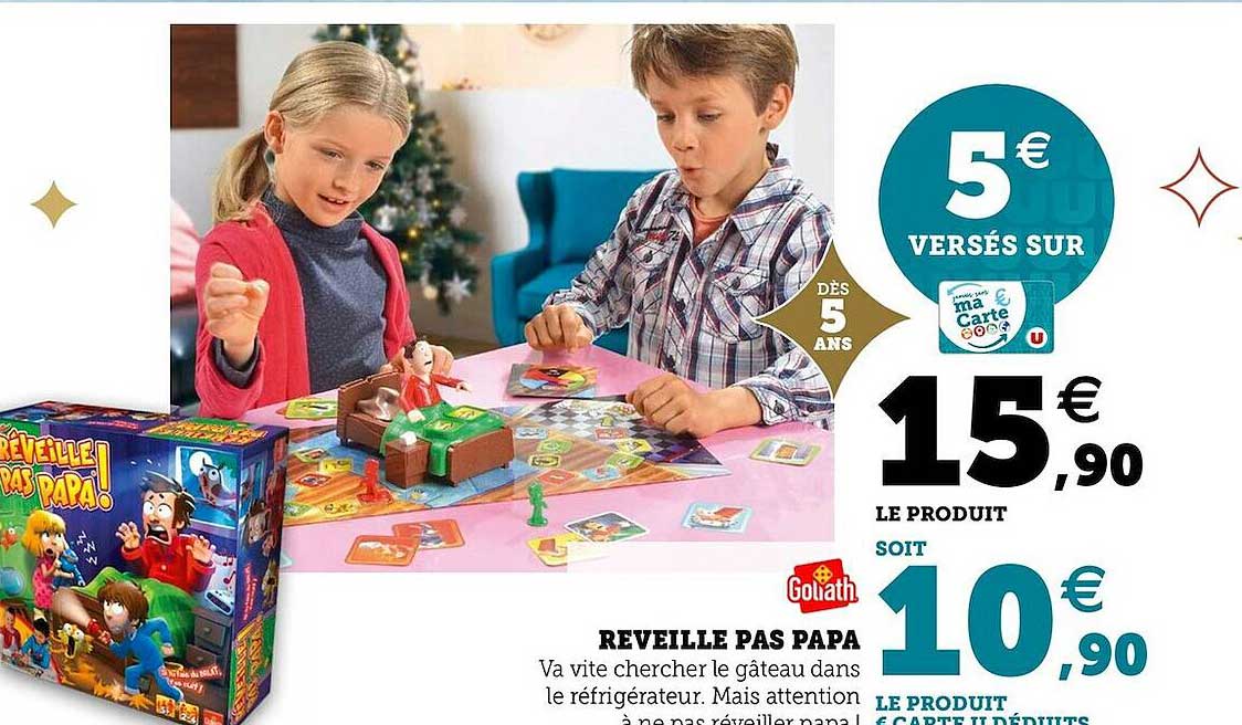 réveille pas papa goliath