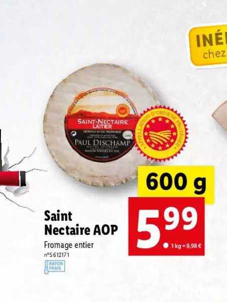 saint nectaire aop