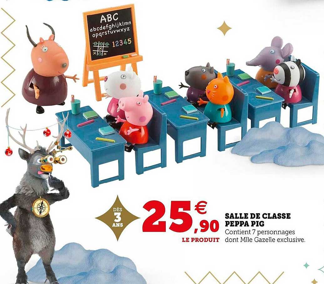 salle de clase peppa pig