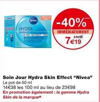 soin jour hydra skin effect "nivea"