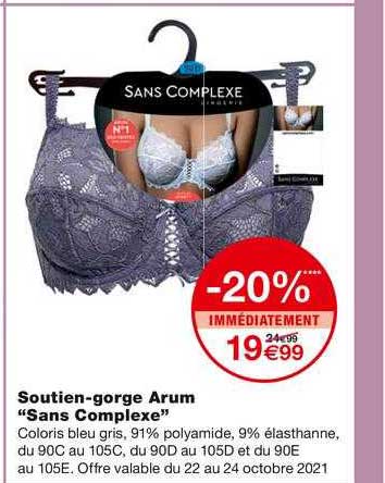 Soutien-gorge Arum "sans Complexe"