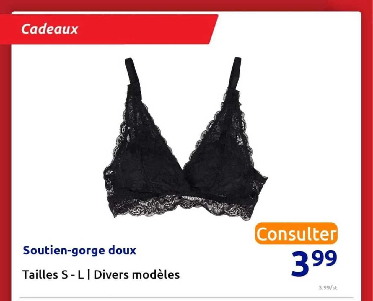 soutien-gorge doux
