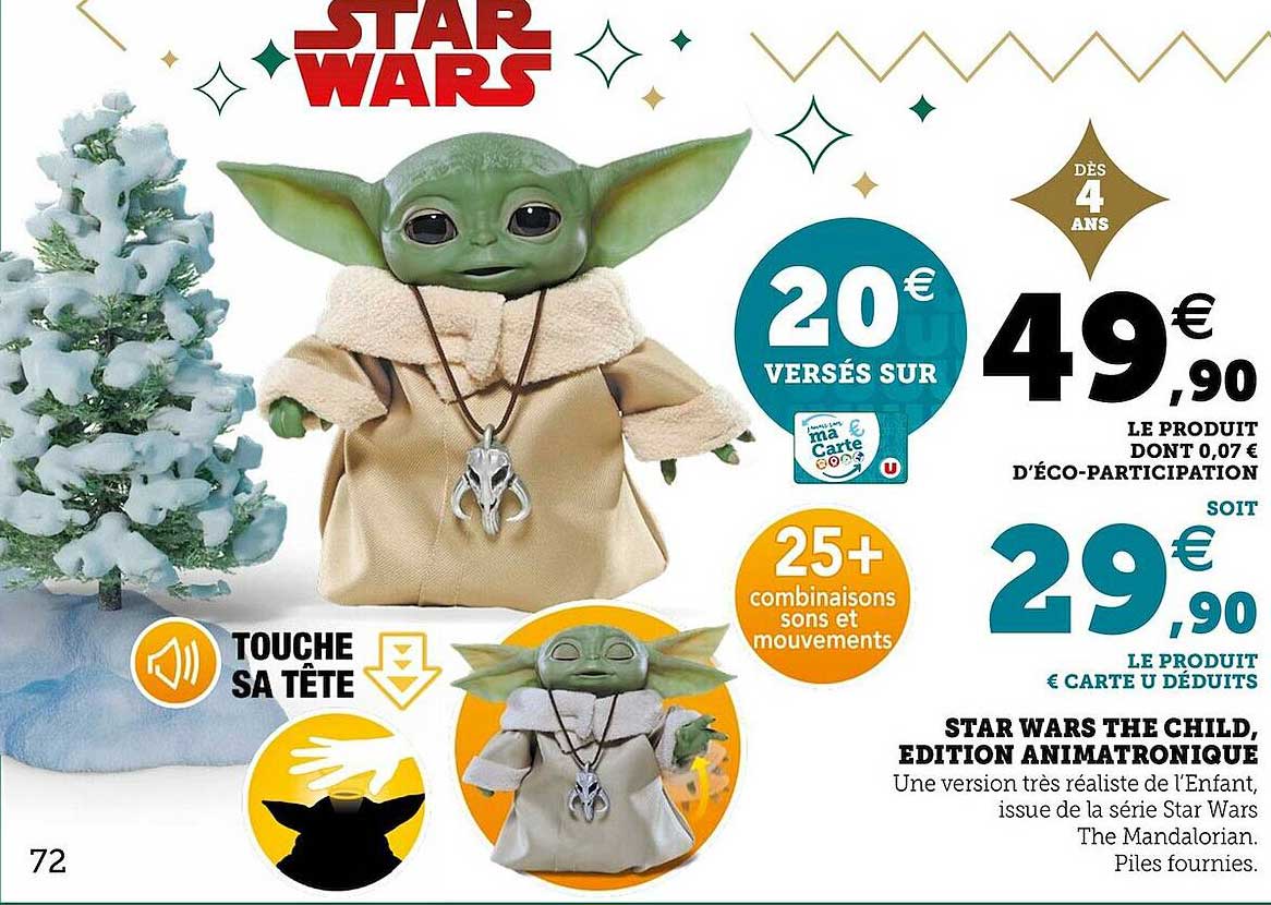 star wars the child, édition animatronique