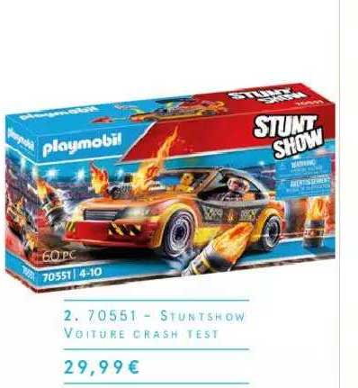 stuntshow voiture crash test