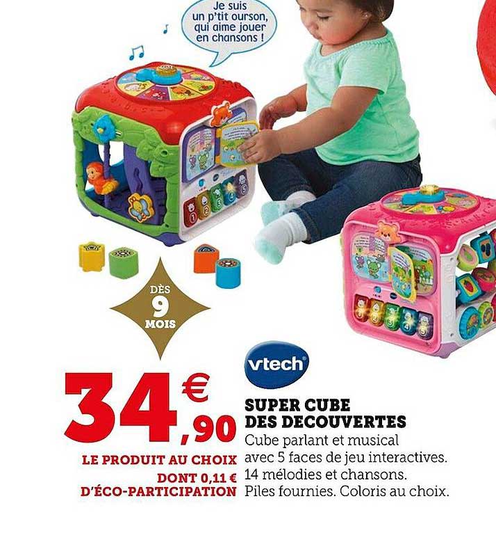 super cube des découvertes vtech