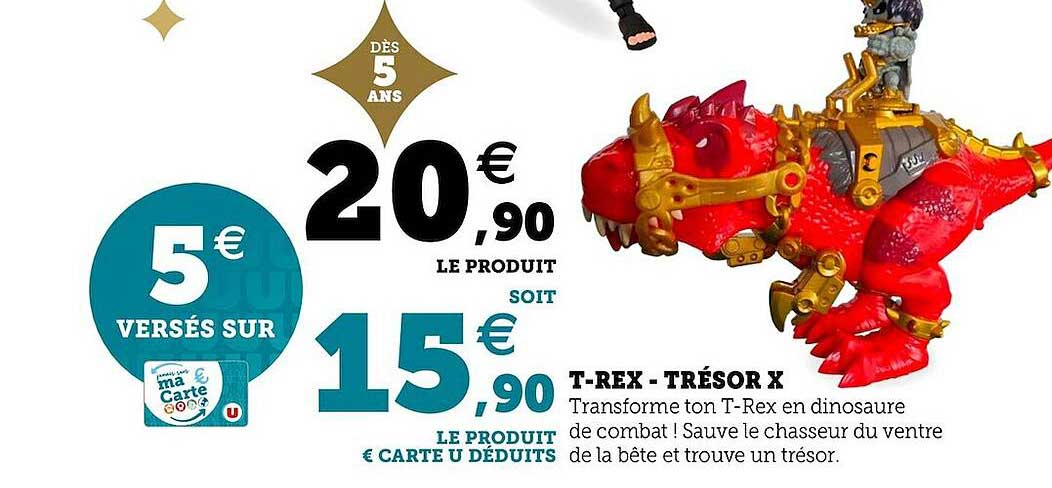 t-rex - trésor x