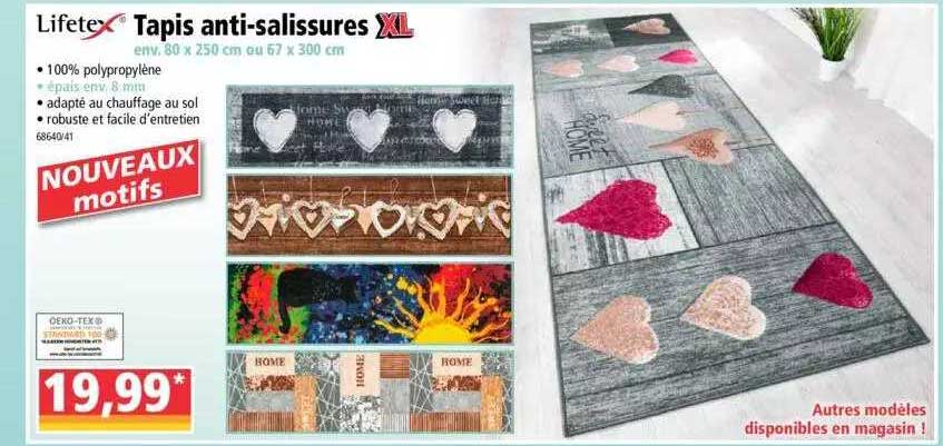 tapis anti-salissures lifetex