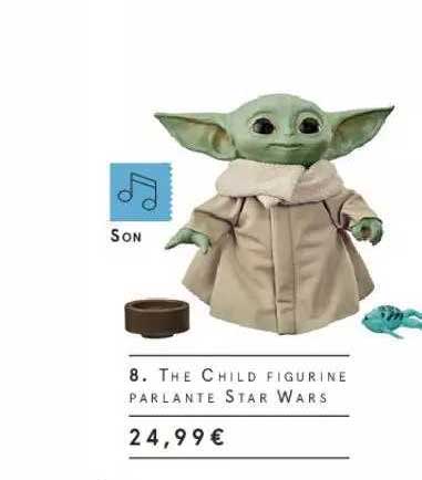 the child figurine parlante star wars