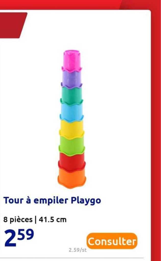 Tour à Empiler Playgo