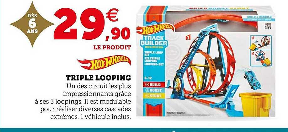 triple looping hot wheels
