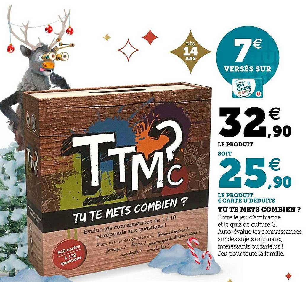 tu te mets combien ?