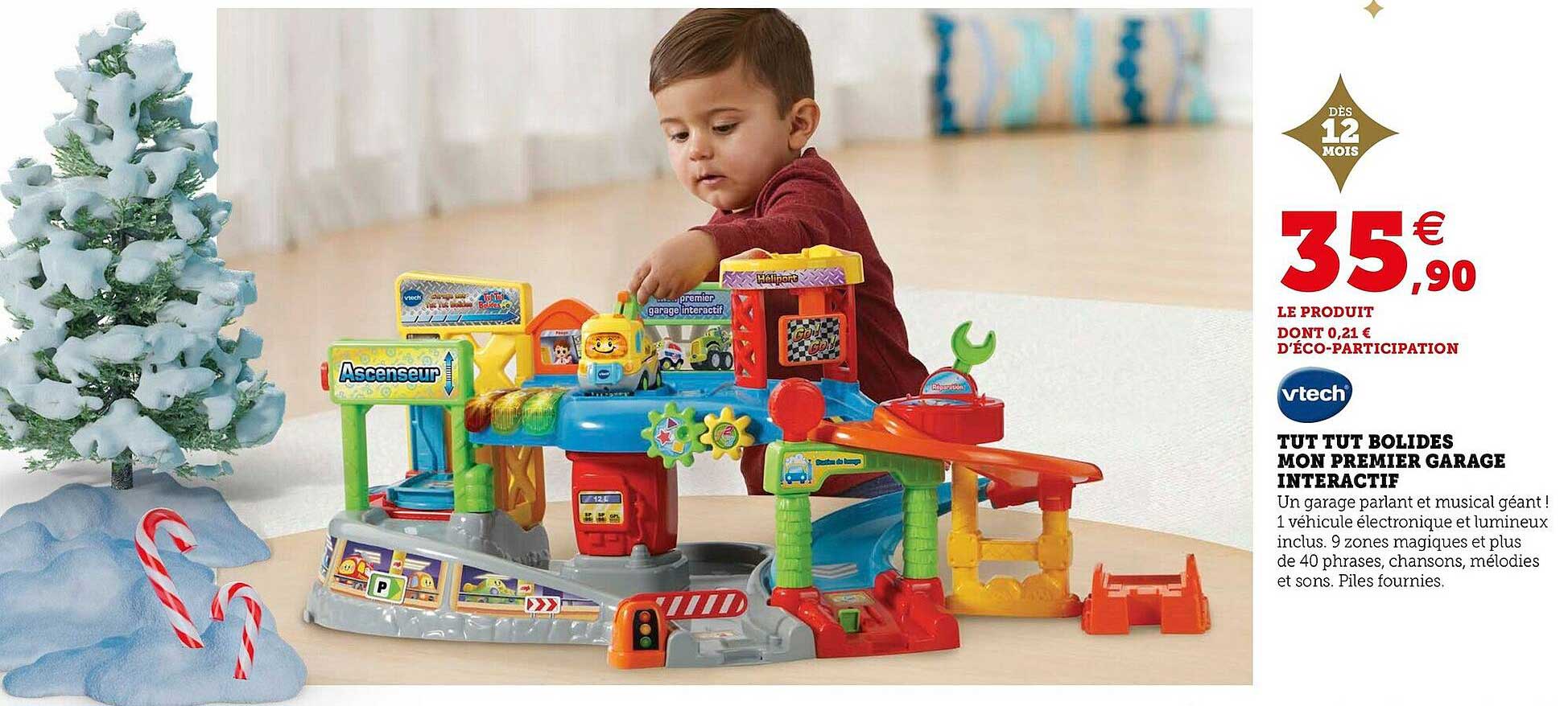 tut tut bolides mon premier garage interactif vtech